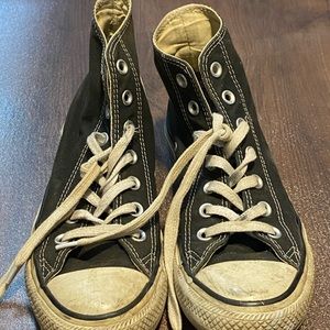 Black Hightop Converse